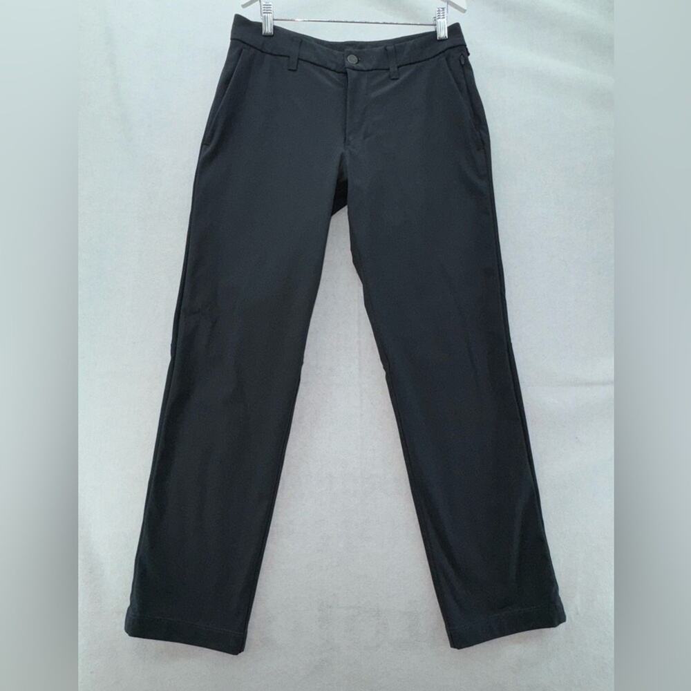 EUC Men’s Lululemon ABC Classic Fit Trousers Black size 29